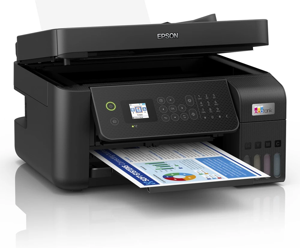 Spausdintuvas Epson EcoTank ET-4800 ET4800 Multifunktionsdrucker spalvotas Tintenstrahl nachfüllbar (C11CJ65402)