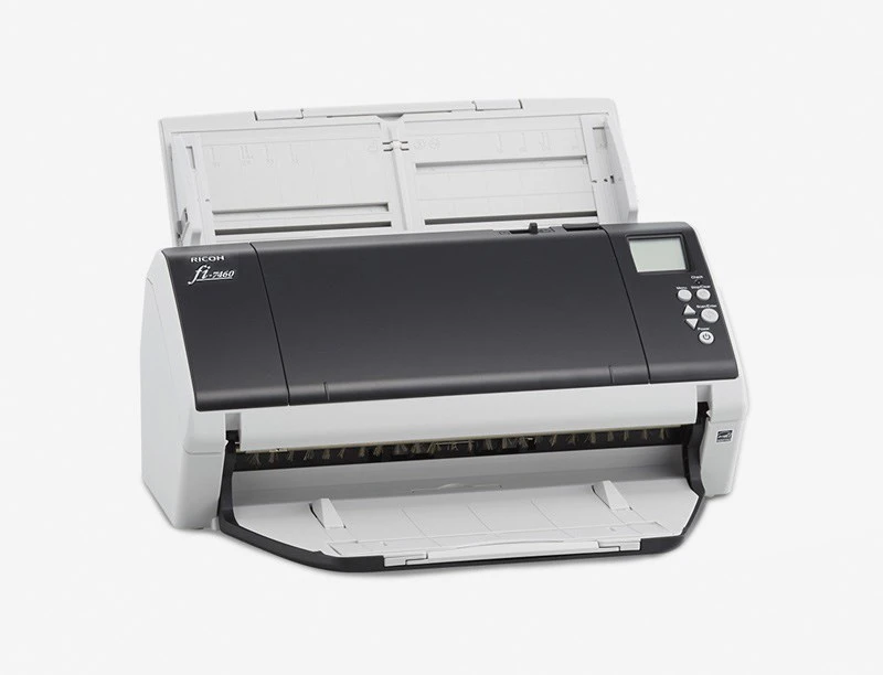 Fujitsu fi-7460 600 x 600 DPI ADF + mechaninio padavimo skeneris Pilka, Balta A3
