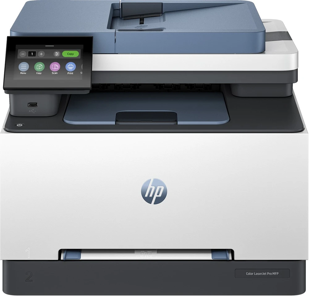 HP Color LaserJet Pro 3302fdn All-in-One Spausdintuvas - A4 Color lazerinis, Spausdinimas/Dvipusis kopijavimas, Automatinis dokumentų tiektuvas, Auto-Duplex, LAN, 25ppm, 150-2500 puslapių per mėnesį (pakeičia M283fdn)