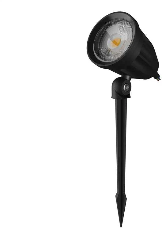 Spectrum Įsmeigiamas lauko šviestuvas 6W, LED, 3K, 600lm, IP65,juodas