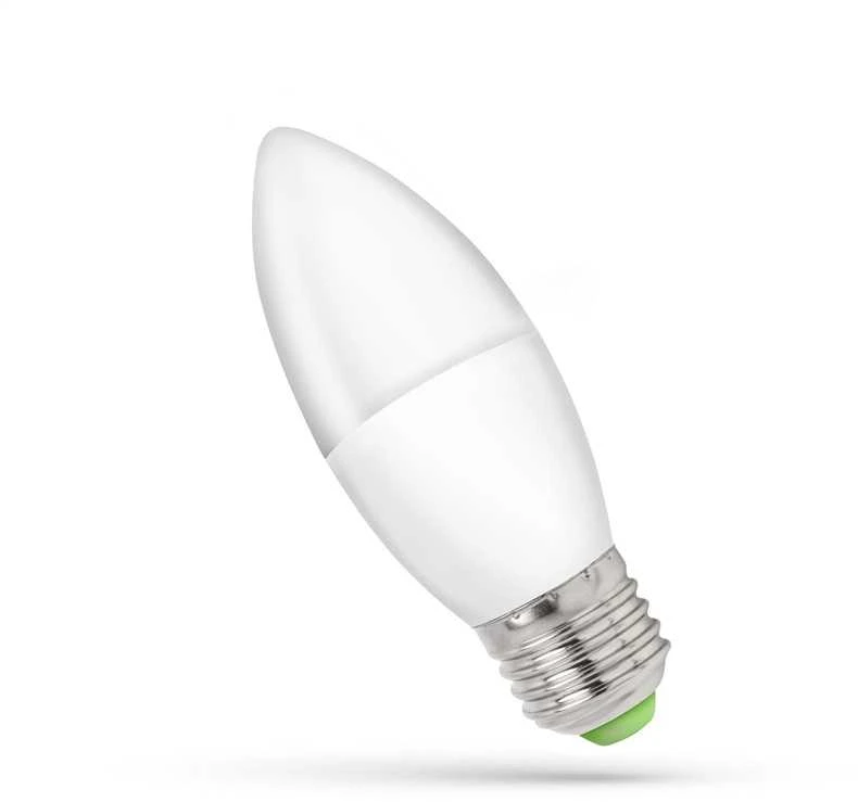 Lemputė Spectrum LED, B35, E27, 6W, 520LM, 3000K