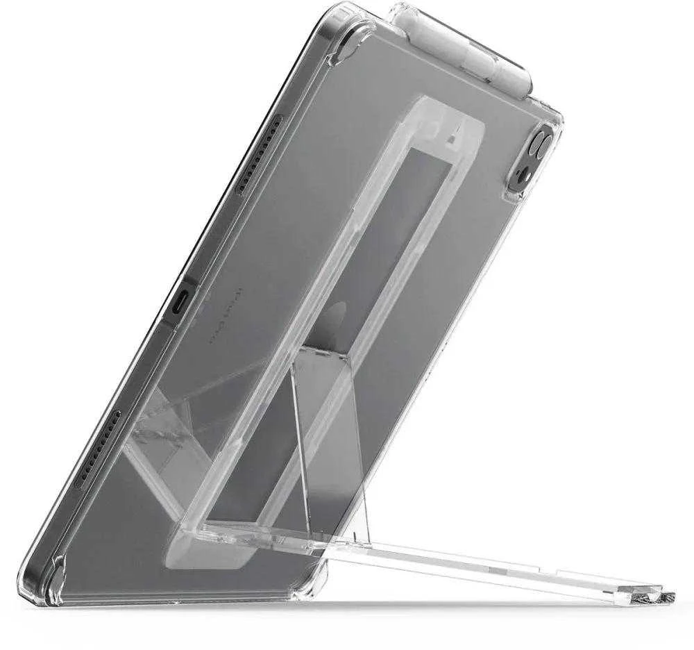 Spigen AirSkin Hybrid "S" Apple iPad Pro 12.9 2021 / 2022 CRYSTAL dėklas planšetiniam kompiuteriui skaidrus
