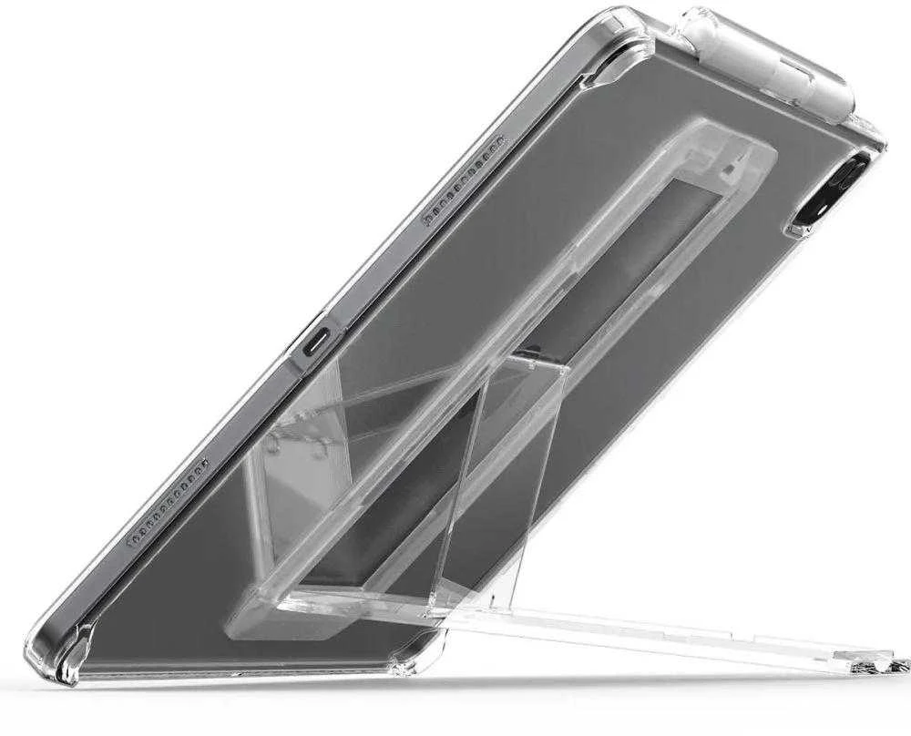 Spigen AirSkin Hybrid "S" Apple iPad Pro 12.9 2021 / 2022 CRYSTAL dėklas planšetiniam kompiuteriui skaidrus