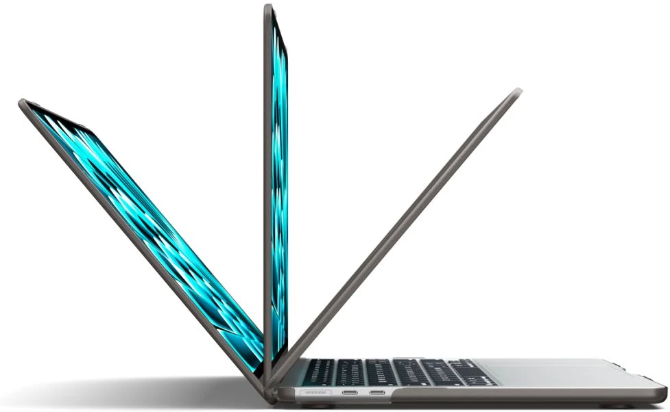 SPIGEN AIRSKIN MACBOOK AIR 13 M2-M5 2023-2026 FROST Juodas