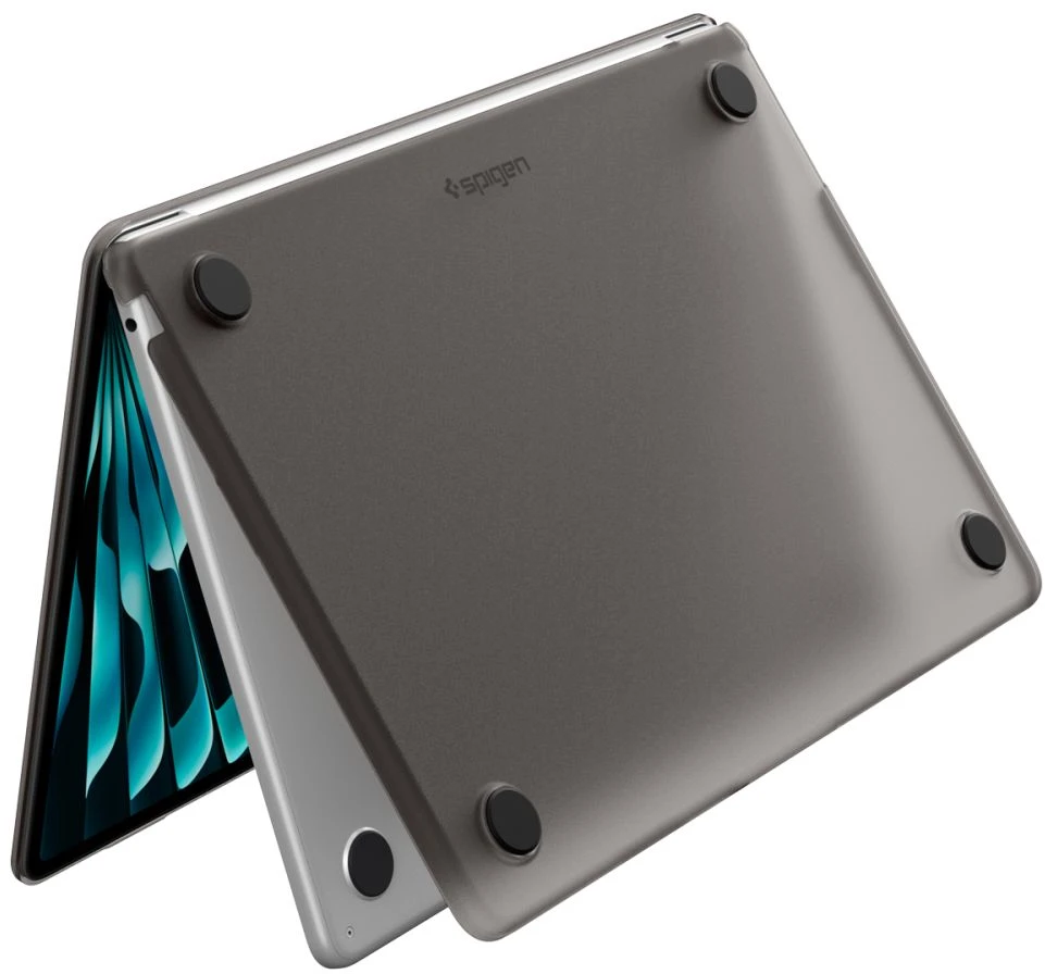 SPIGEN AIRSKIN MACBOOK AIR 13 M2-M5 2023-2026 FROST Juodas