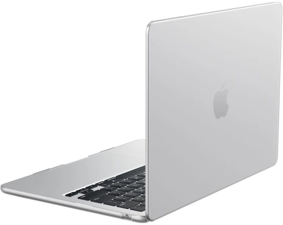 „SPIGEN AIRSKIN“ „MACBOOK AIR 13 M2-M5“ 2023–2026 m. „FROST CLEAR“