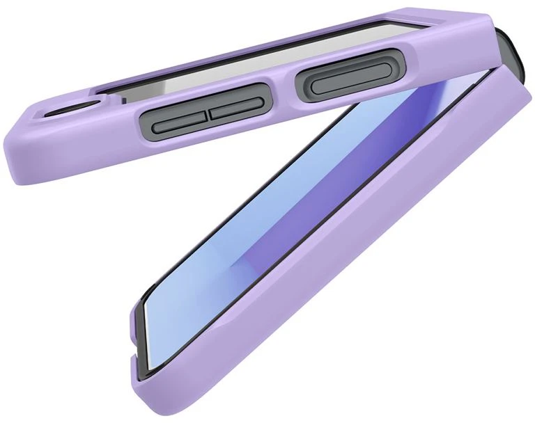 Dėklas Spigen Air Skin, rose violetinė – Samsung Galaxy Z Flip5