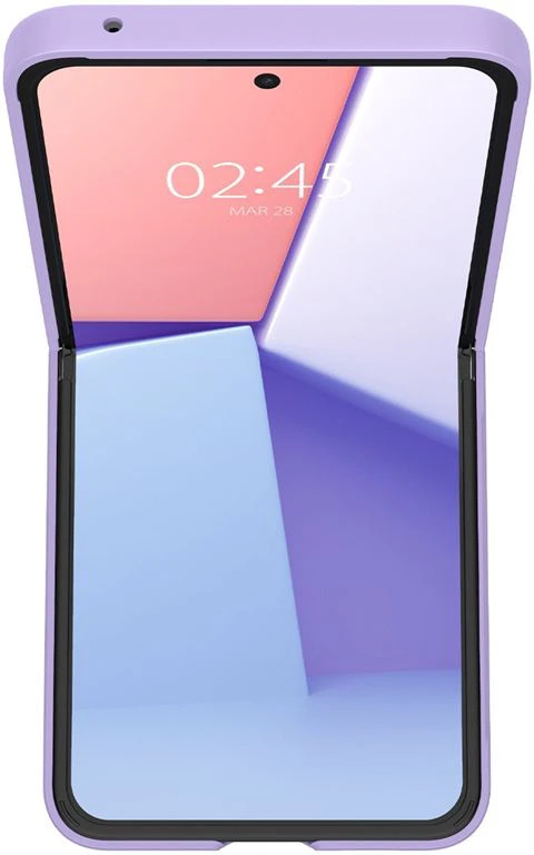 Dėklas Spigen Air Skin, rose violetinė – Samsung Galaxy Z Flip5