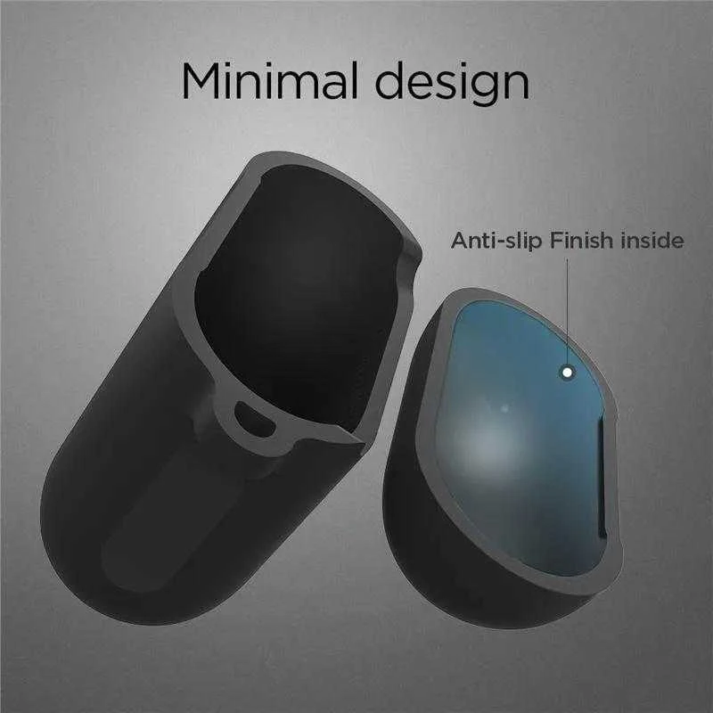 Spigen silikoninis dėklas, juodos spalvos – AirPods 1/2019