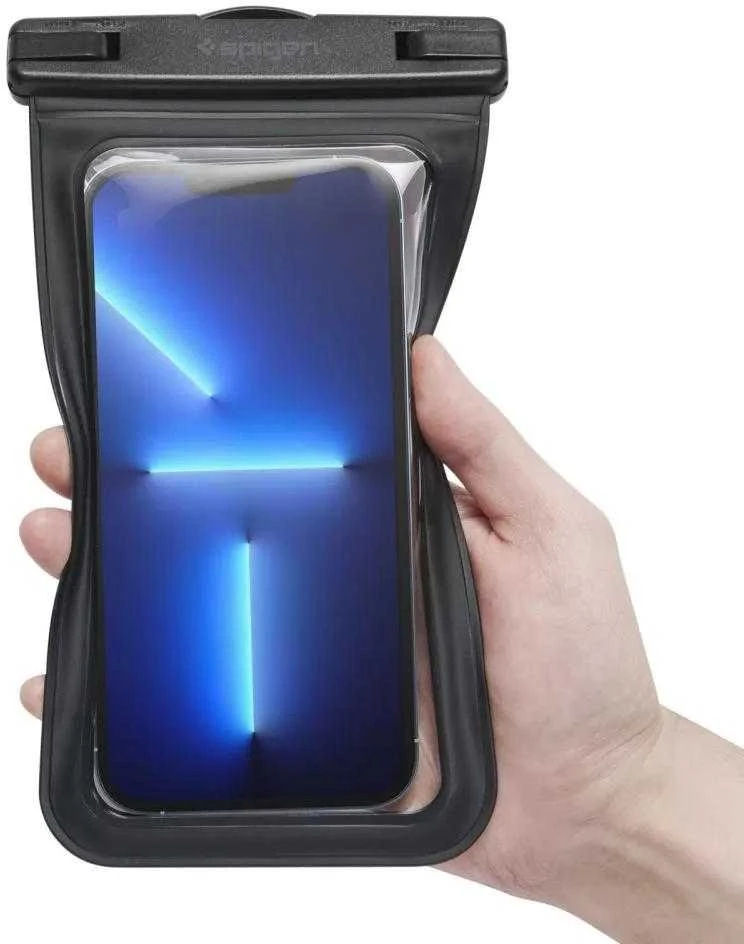 Spigen Aqua Shield A601 vandeniui atsparus dėklas IPX8 – juodas
