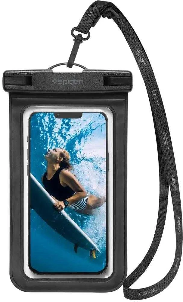 Spigen Aqua Shield A601 vandeniui atsparus dėklas IPX8 – juodas 2 vnt.