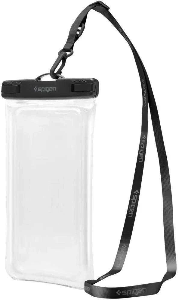 SPIGEN A610 UNIVERSALUS VANDENiui atsparus plūduriuojantis dėklas CRYSTAL CLEAR