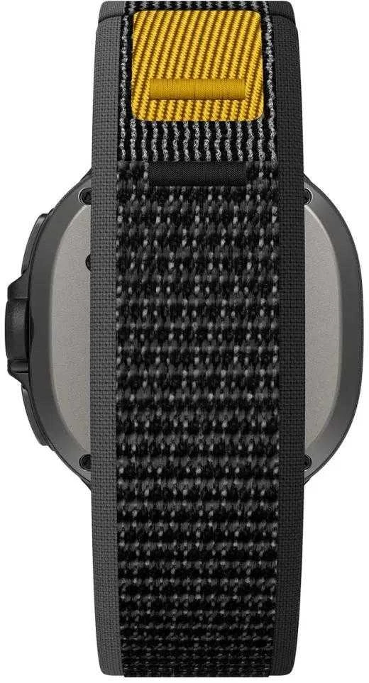 Spigen Athlex Air aktyvus dirželis, juodas - Samsung Galaxy Watch 8 46 mm/44 mm/40 mm