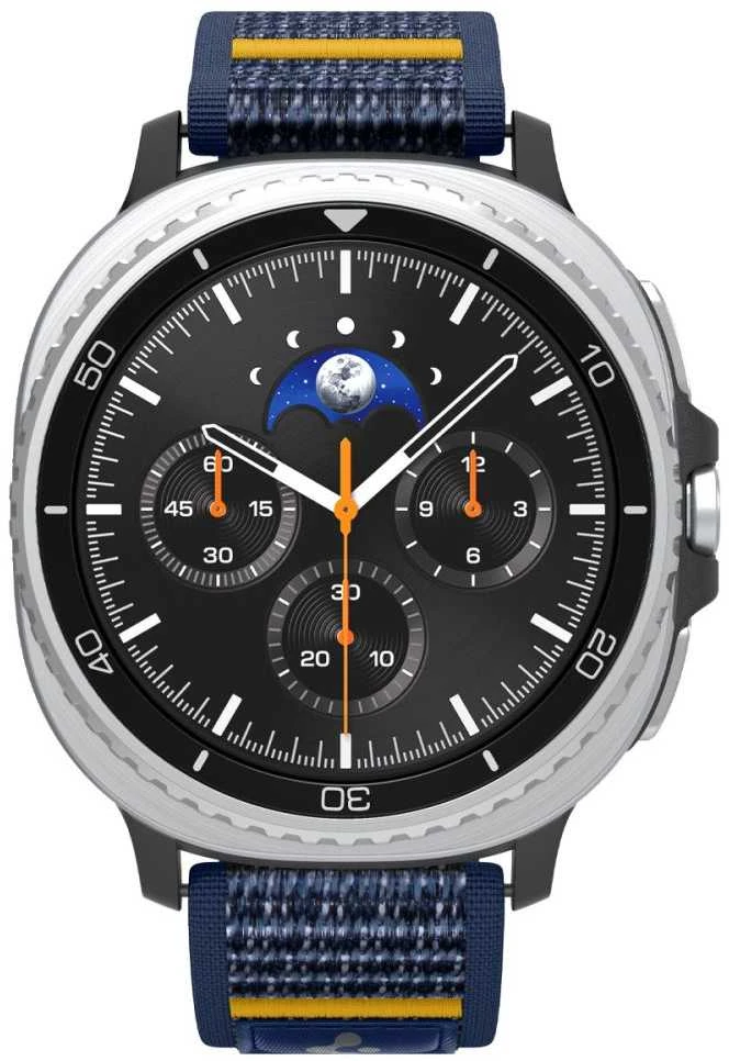 Spigen Athlex Air aktyvus dirželis, tamsiai mėlynas - Samsung Galaxy Watch 8 46mm/44mm/40mm