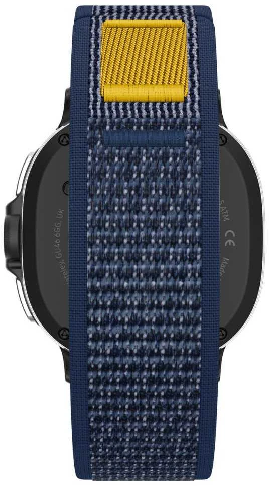 Spigen Athlex Air aktyvus dirželis, tamsiai mėlynas - Samsung Galaxy Watch 8 46mm/44mm/40mm