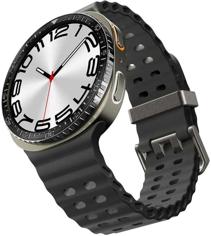Spigen Bezel Tune (Diver), juodas - Galaxy Watch 8 (44mm)