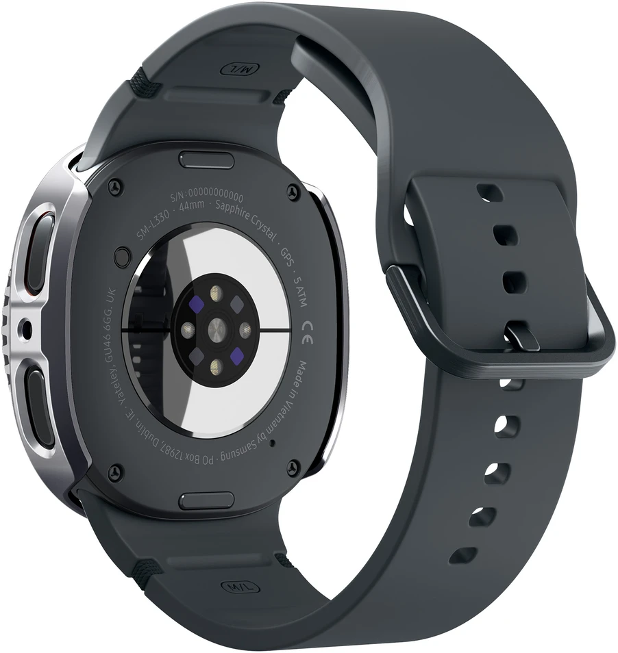 Spigen Bezel Tune Pro (Diver), juodas – Samsung Galaxy Watch 9/8 44mm