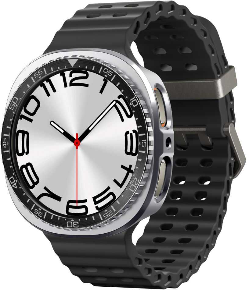 Spigen Bezel Tune Pro (Diver), juodas – Samsung Galaxy Watch 9/8 44mm