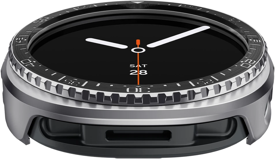 Spigen Bezel Tune Pro (Diver), juodas – Samsung Galaxy Watch 9/8 44mm