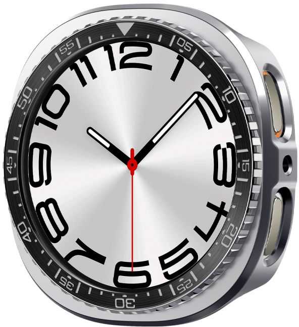 Spigen Bezel Tune Pro (Diver), juodas – Samsung Galaxy Watch 9/8 44mm