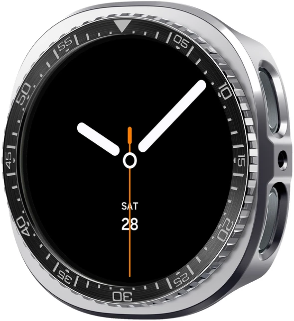 Spigen Bezel Tune Pro (Diver), juodas – Samsung Galaxy Watch 9/8 44mm