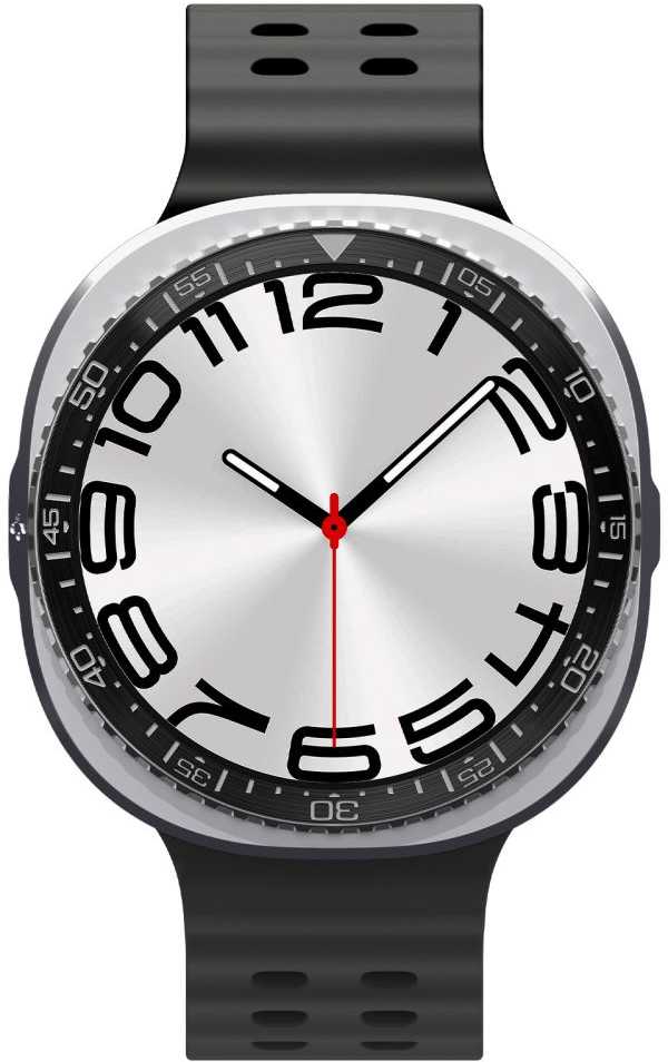 Spigen Bezel Tune Pro (Diver), juodas – Samsung Galaxy Watch 9/8 44mm