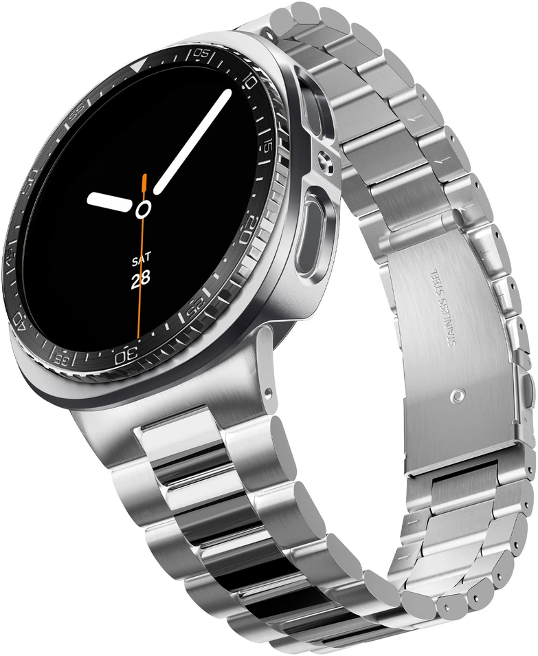 Spigen Bezel Tune Pro (Diver), juodas – Samsung Galaxy Watch 9/8 44mm