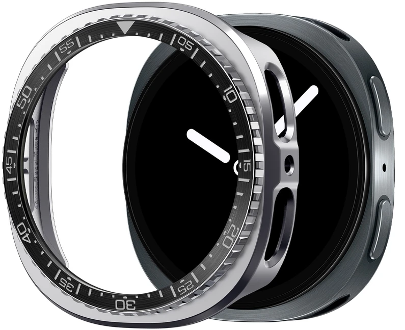 Spigen Bezel Tune Pro (Diver), juodas – Samsung Galaxy Watch 9/8 44mm