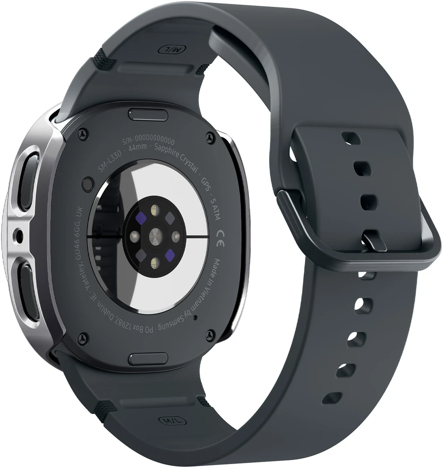 Spigen Bezel Tune Pro (Pilot), sidabrinis – Samsung Galaxy Watch 9/8 44mm