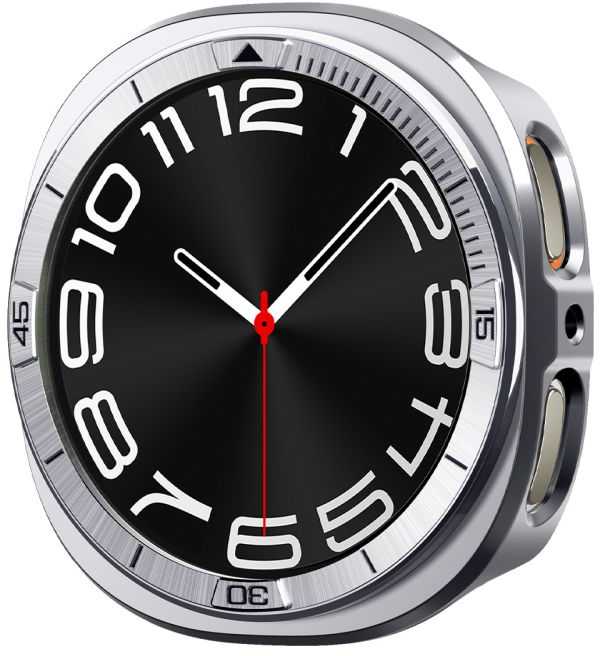 Spigen Bezel Tune Pro (Pilot), sidabrinis – Samsung Galaxy Watch 9/8 44mm