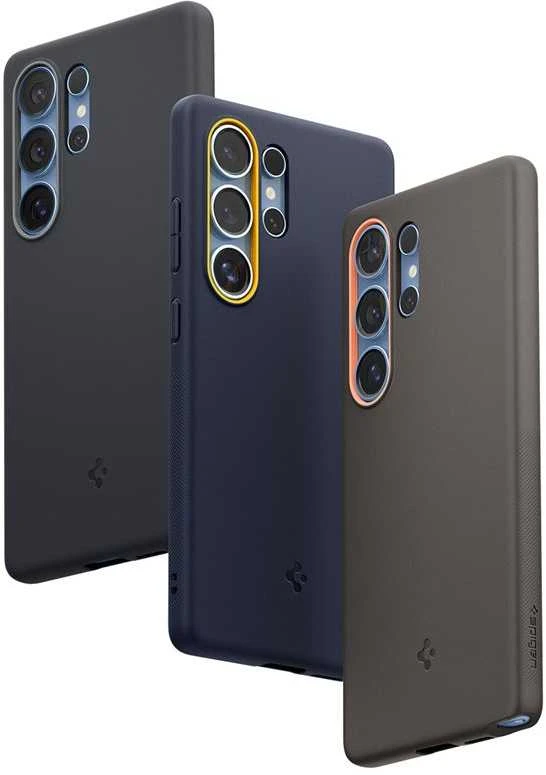 Spigen Caseology Nano Pop dėklas skirtas Samsung Galaxy S25 Ultra – juodos spalvos