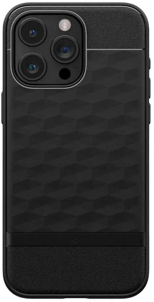 Spigen CASEOLOGY PARALLAX MAG MAGSAFE Apple iPhone 15 PRO MAX MATTE dėklas telefonui juodos spalvos