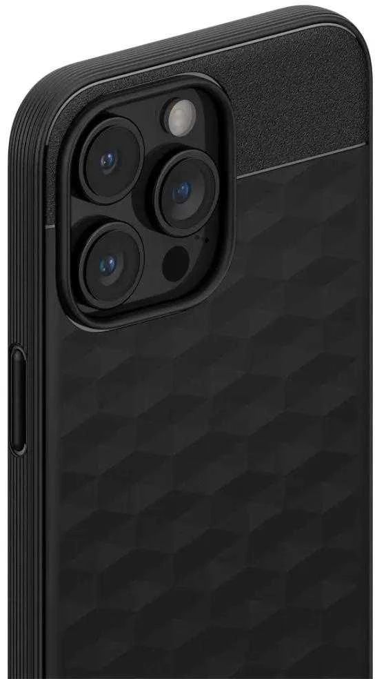Spigen CASEOLOGY PARALLAX MAG MAGSAFE Apple iPhone 15 PRO MAX MATTE dėklas telefonui juodos spalvos