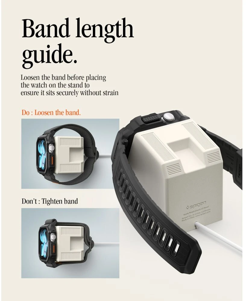 SPIGEN CLASSIC LS WATCH STOVAS STONE