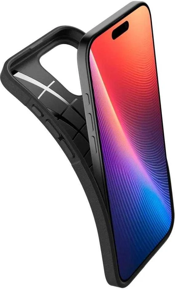 Spigen Core Armor – dėklas skirtas Apple iPhone 16 Pro Max Matte Juodas
