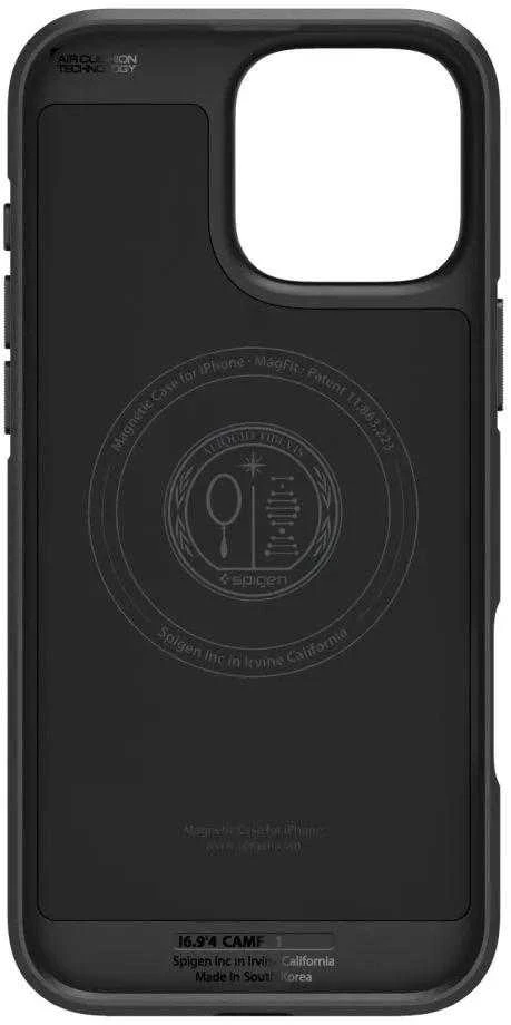 Spigen Core Armor Mag MagSafe Apple iPhone 16 Pro Max – dėklas telefonui juodos matinės spalvos