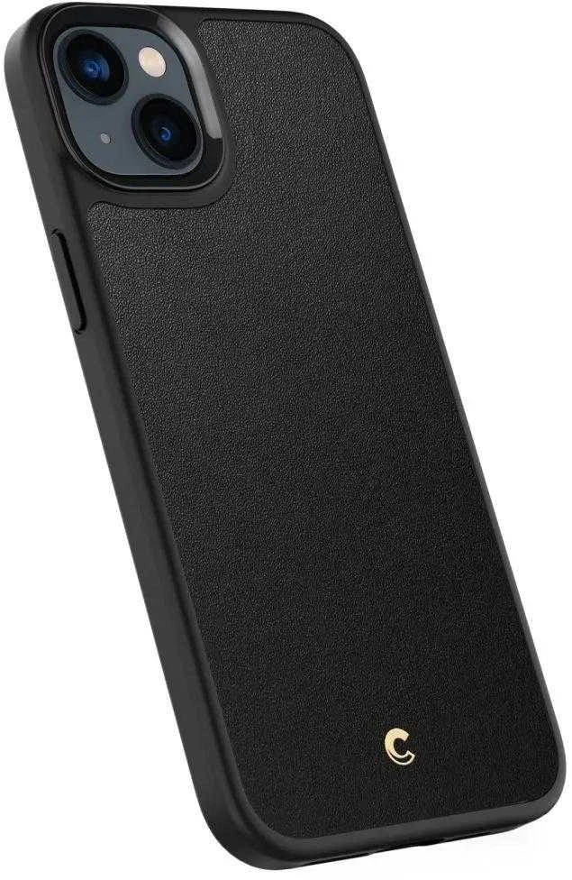 Spigen Cyrill Kajuk Mag MagSafe iPhone 14 Plus dėklas telefonui, juodos spalvos