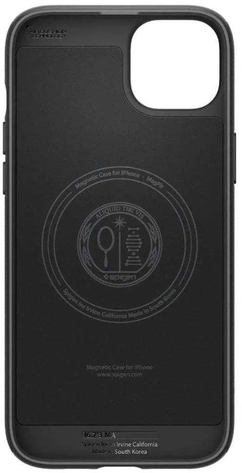 Spigen Mag Armor (MagFit) dėklas skirtas Apple iPhone 15 Plus, spalva - Matte Black