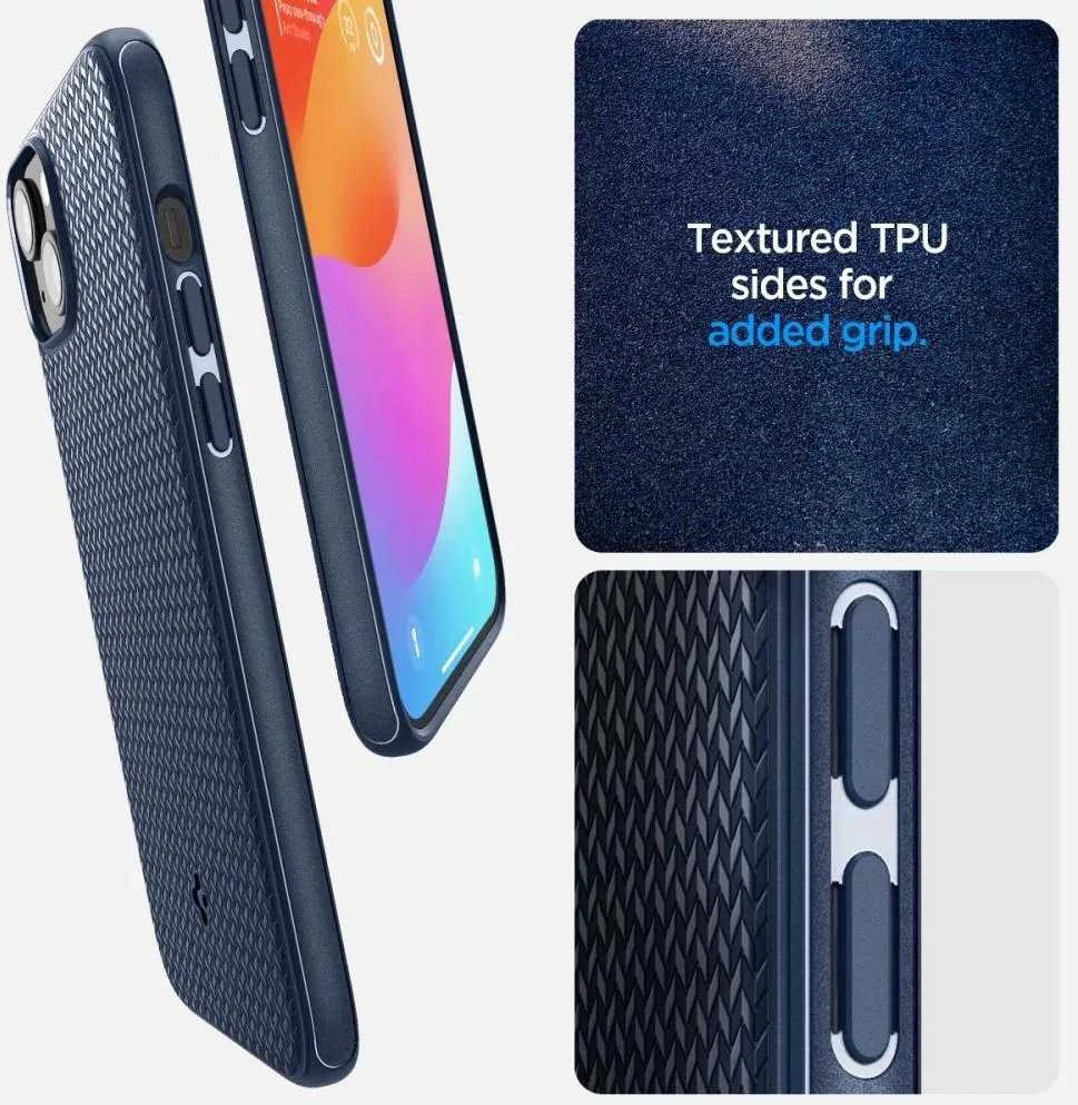 Spigen Mag Armor (MagFit) dėklas skirtas Apple iPhone 15 Plus, spalva - Matte Black
