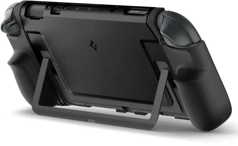Dėklas Spigen Dual Grip na Nintendo Switch 2 - juoda