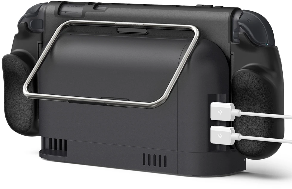 Spigen Dual Grip Pro, juodas – Nintendo Switch 2