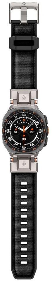 SPIGEN DURAPRO ARMOR DIRŽELIS SAMSUNG GALAXY WATCH ULTRA 1 / 2 2024-2026 (47 MM) Juodas