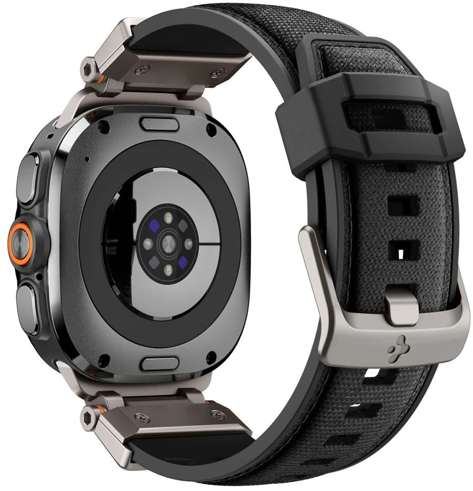 SPIGEN DURAPRO ARMOR DIRŽELIS SAMSUNG GALAXY WATCH ULTRA 1 / 2 2024-2026 (47 MM) Juodas