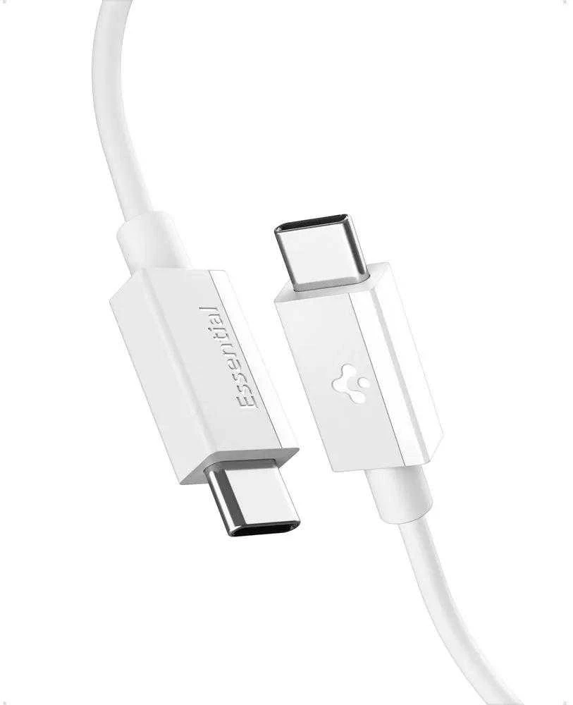 Spigen EB6010CC USB-C Cable 60W 100 cm - Baltas