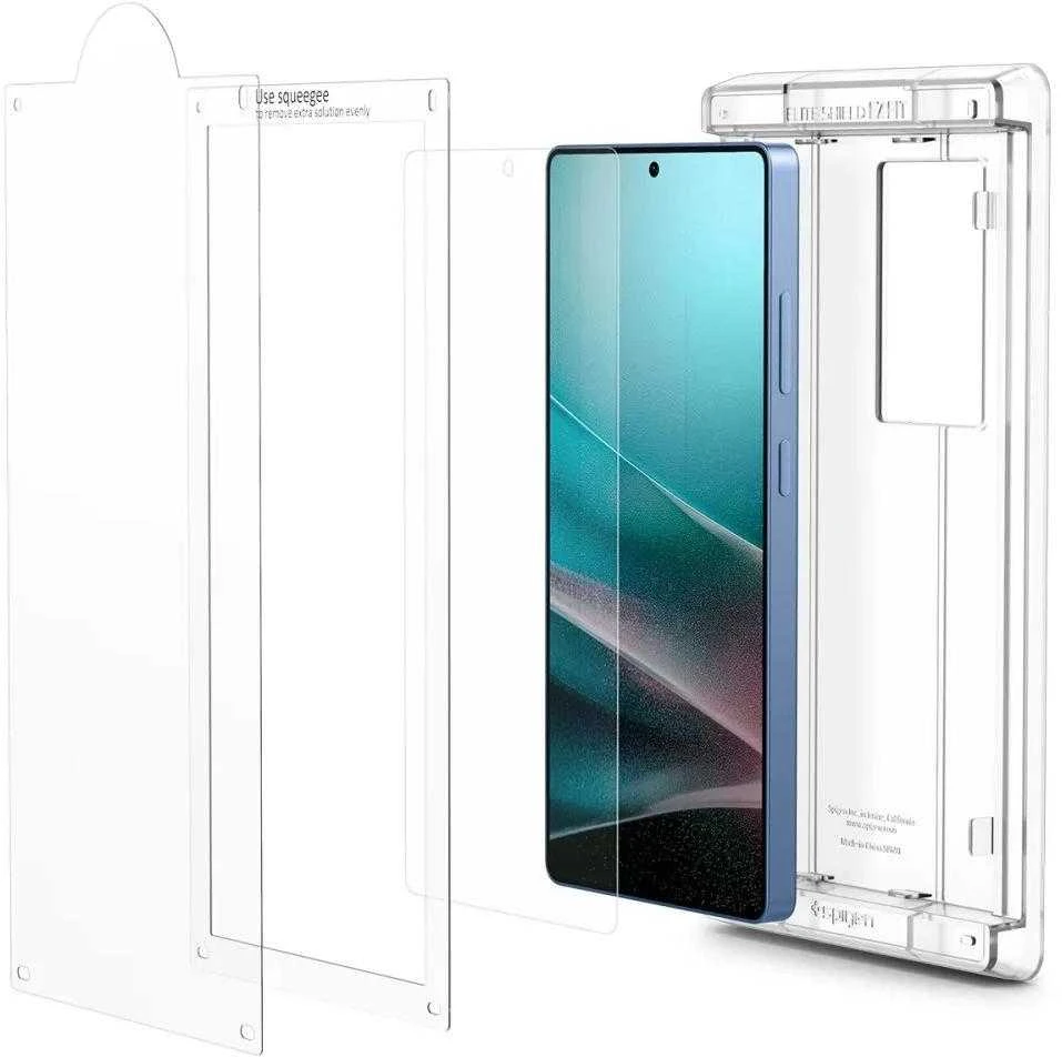 Spigen Elite Shield EZ FIT Hybrid Glass Samsung Galaxy S25 Ultra – Transparent