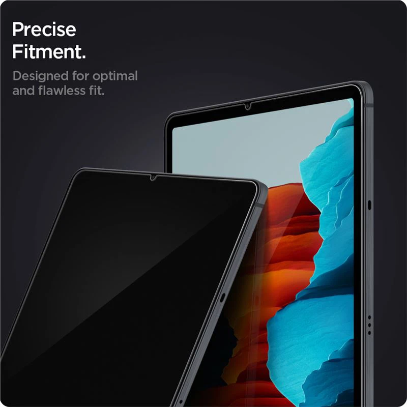 Spigen EZ Fit Glas.tR Slim 1 Pack - Samsung Galaxy Tab S8/S7