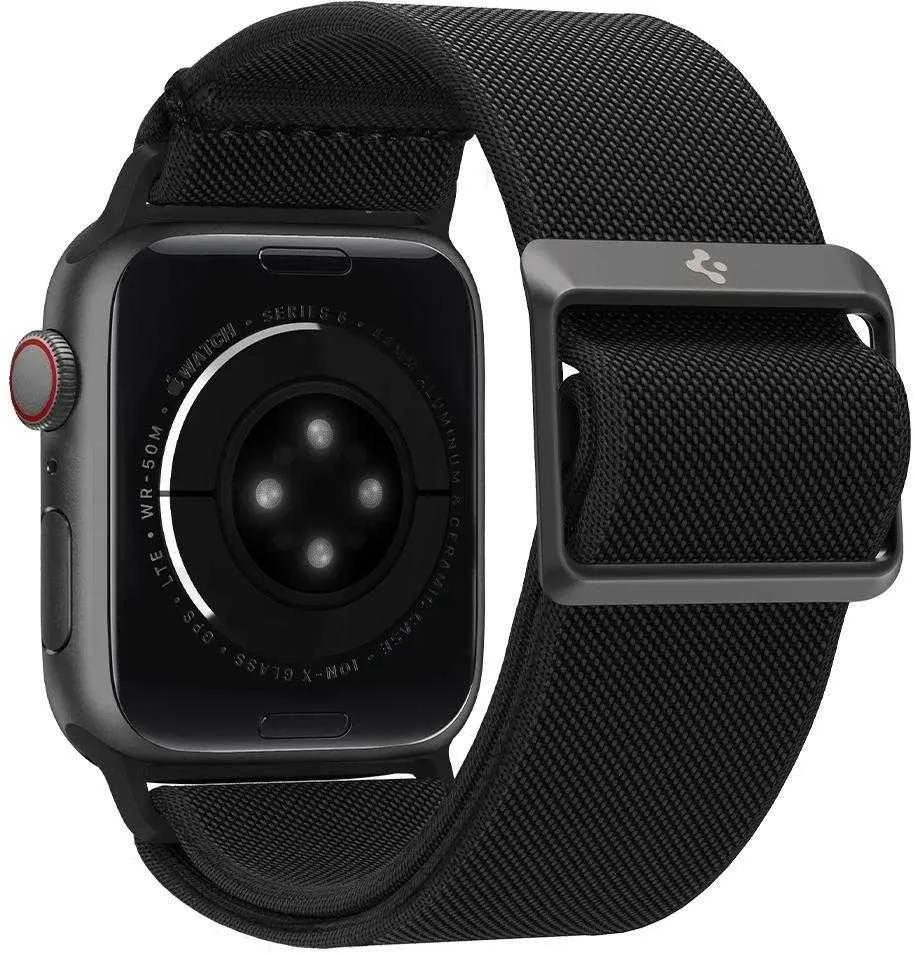 Išmaniojo laikrodžio Apple Watch 2/3/4/5/6/SE dirželis, Juodos spalvos, 42/44mm
