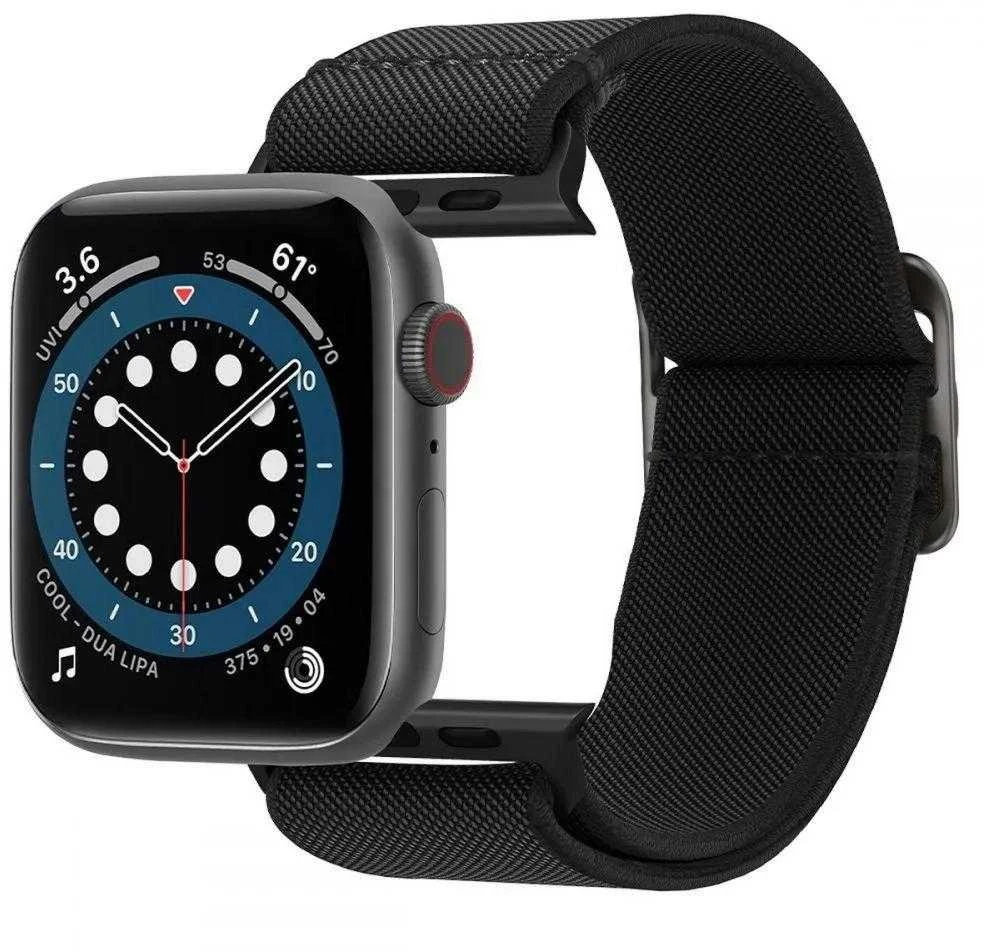 Išmaniojo laikrodžio Apple Watch 2/3/4/5/6/SE dirželis, Juodos spalvos, 42/44mm