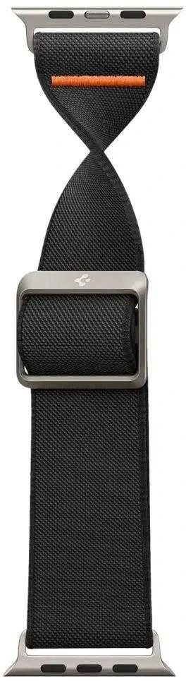 Spigen Fit Lite Ultra Apple Watch 4 / 5 / 6 / 7 / 8 / 9 / SE / Ultra (42 / 44 / 45 / 49 mm) juodos spalvos