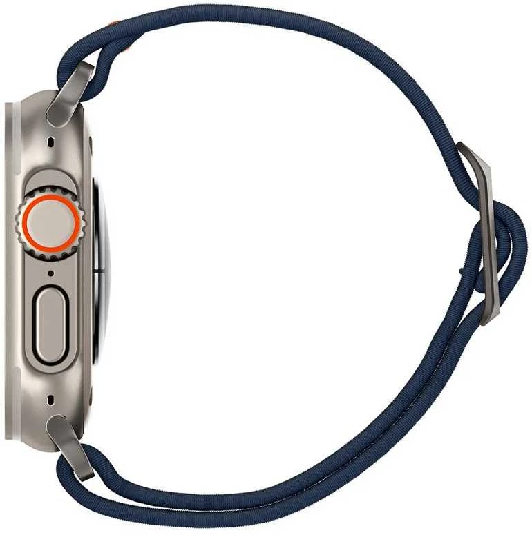 Spigen Fit Lite Ultra Apple Watch 4 / 5 / 6 / 7 / 8 / 9 / SE / Ultra (42 / 44 / 45 / 49 mm) mėlynos spalvos